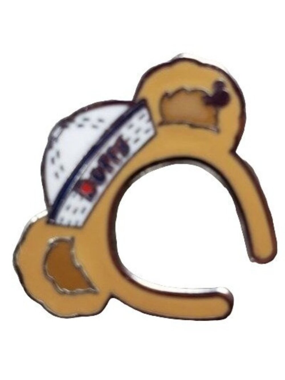 Disney Duffy Trading Pin Teddy Bear Mouse Ears Headband Hidden Mickey Brooch Pin